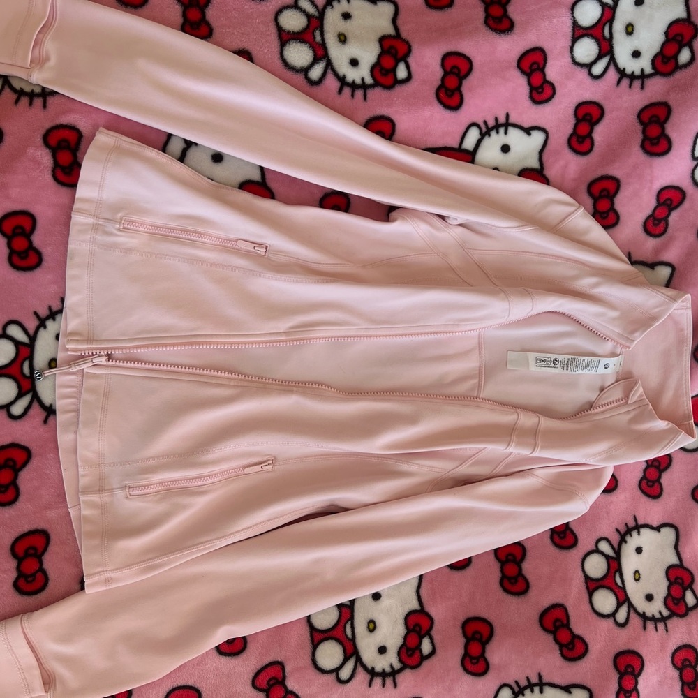 Lululemon strawberry milkshake pink define jacket